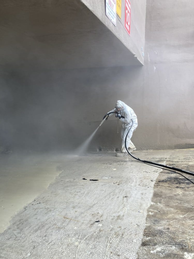 Eco sand blasting surface cleaning process by Kronox Services