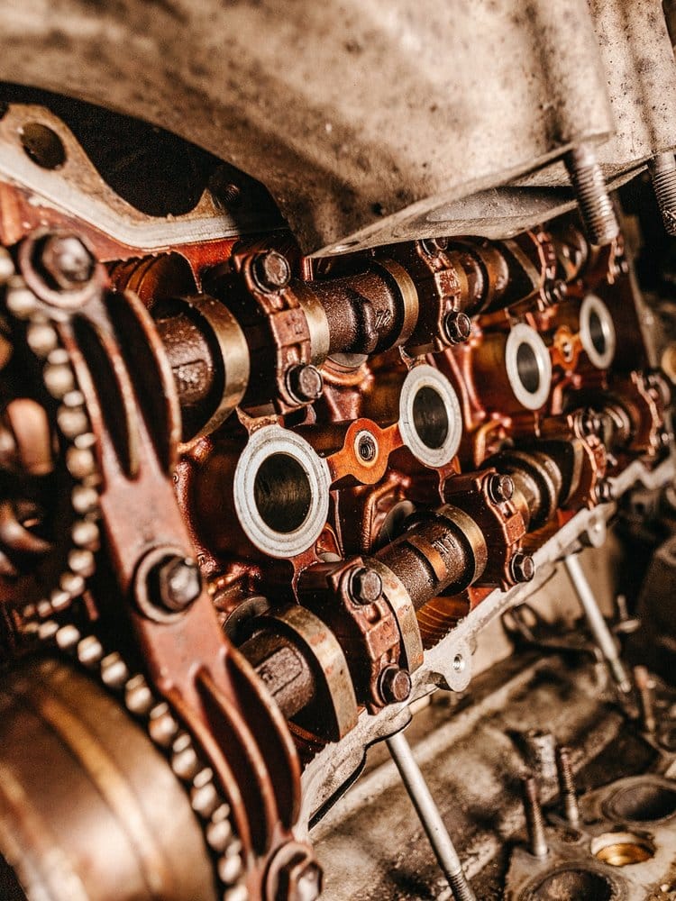 Soda blasting engine cleaning project by Kronox Services